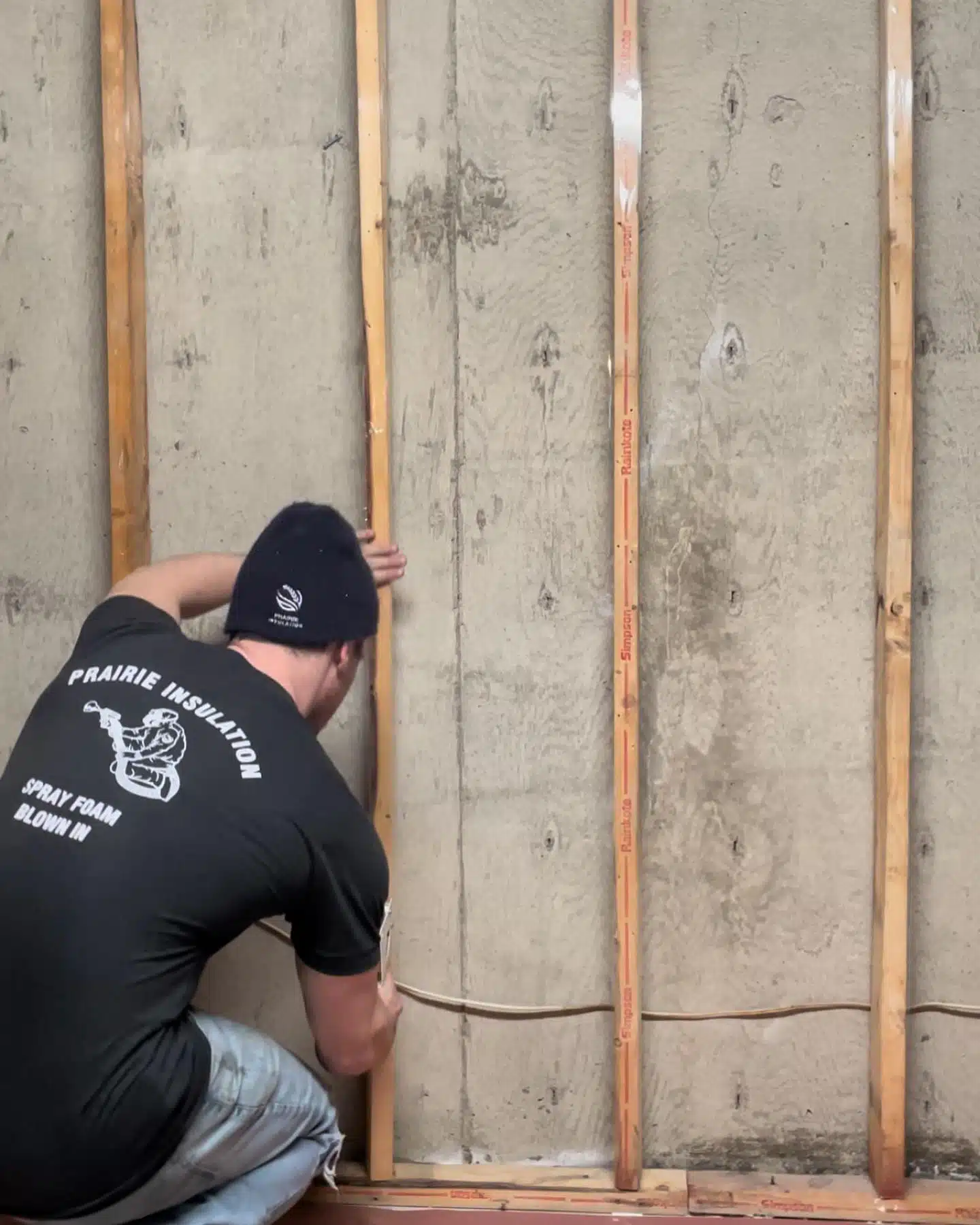 concrete wall spray foam insulation moose jaw sk